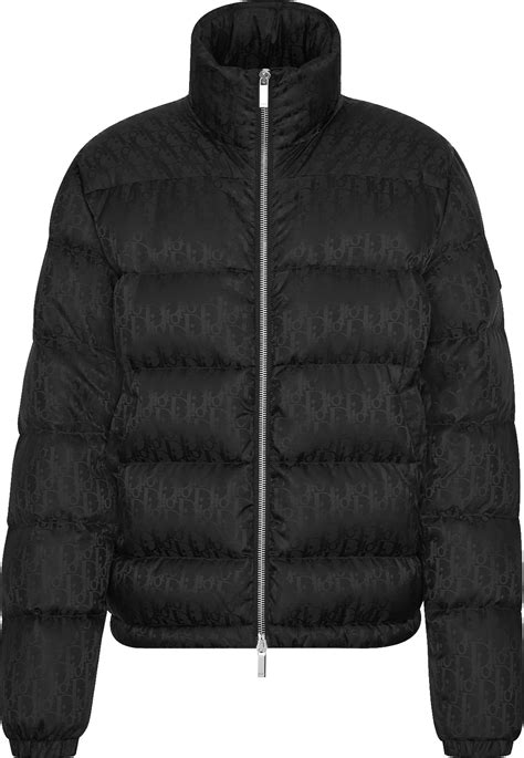 dior puffy jacket|Dior oblique puffer jacket.